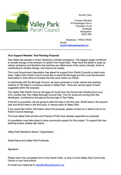 Tree Proposal Application Form
